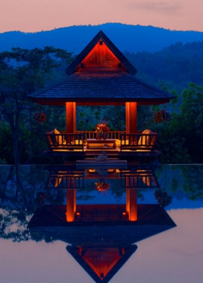  المنزل يوجد في منطقة جبال الهيمالايا في شمال تايلاند