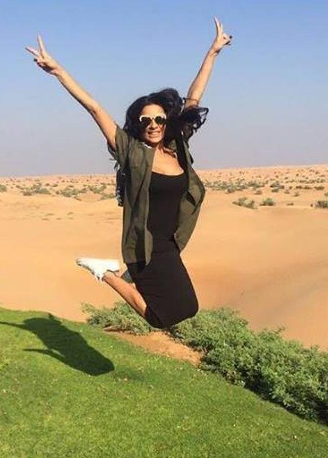 صورة طريفة للنجمة نادين نجيم شاركت بها متابعيها عبر حسابها على الانستقرام