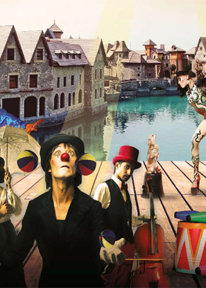 مهرجان السيرك على ضفاف نهر ريفرلاند في دبي