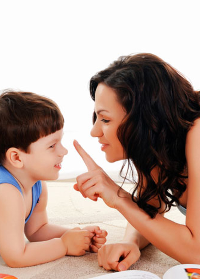 دعم الام الطفل