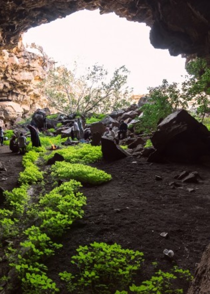 كهف أم جرسان في السعودية - الصورة من CNN عربية