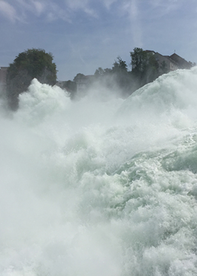 شلالات الراين .. الأكبر والأجمل في أوروبا