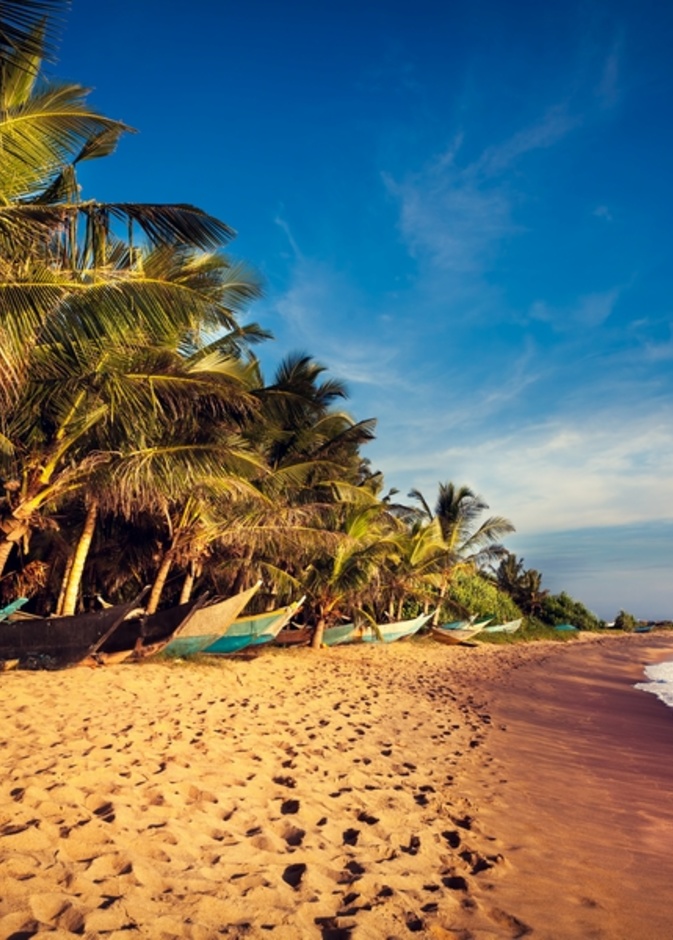 شواطيء سيريلانكا الخلابة