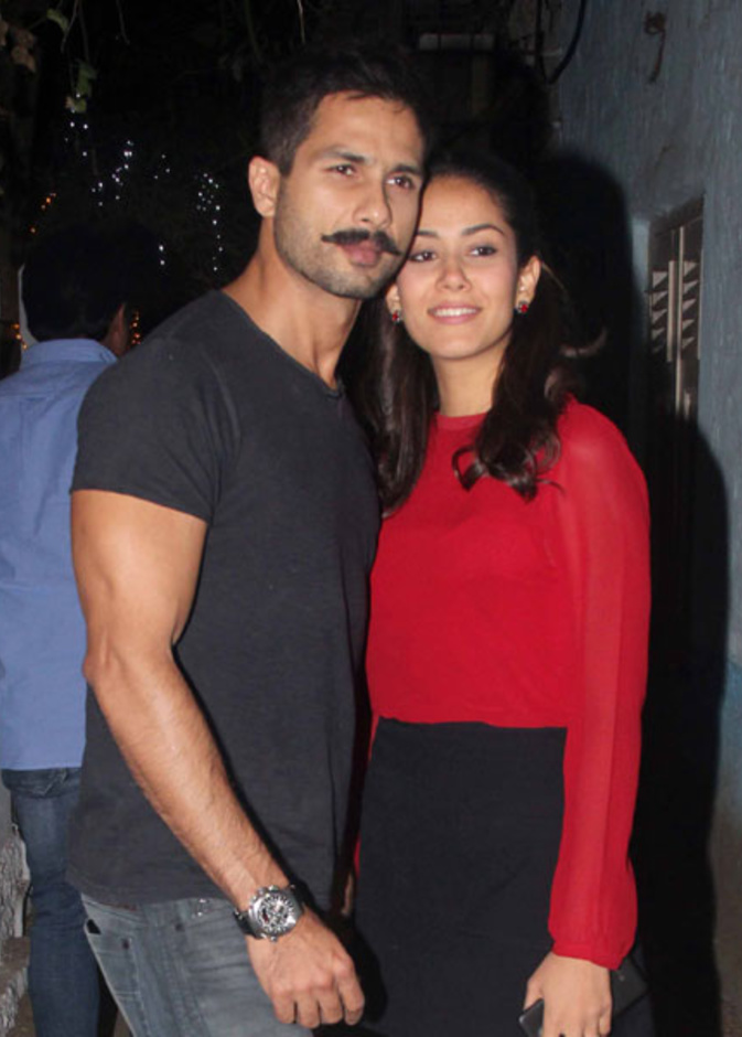 شاهيد كابور وزوجته