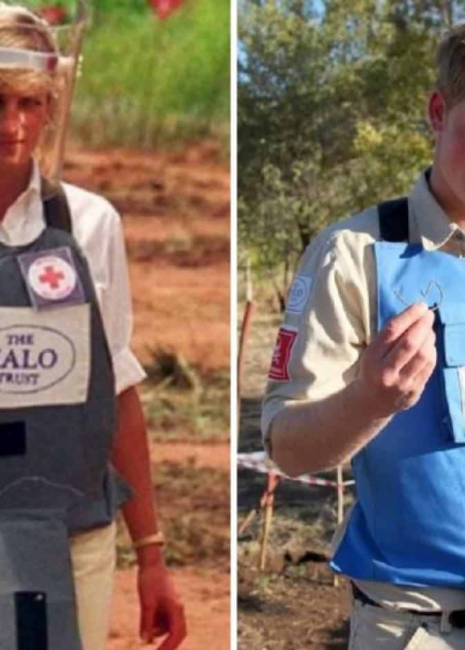 الأمير هاري على خطى والدته