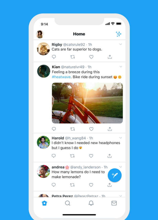 تويتر تختبر ميزة التغريد بالصوت