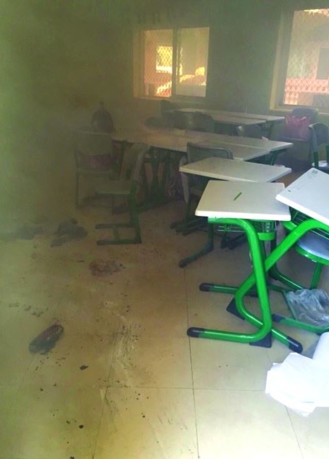 إشتعال النيران بمدرسة في رأس الخيمة بسبب حقيبة مدرسية!