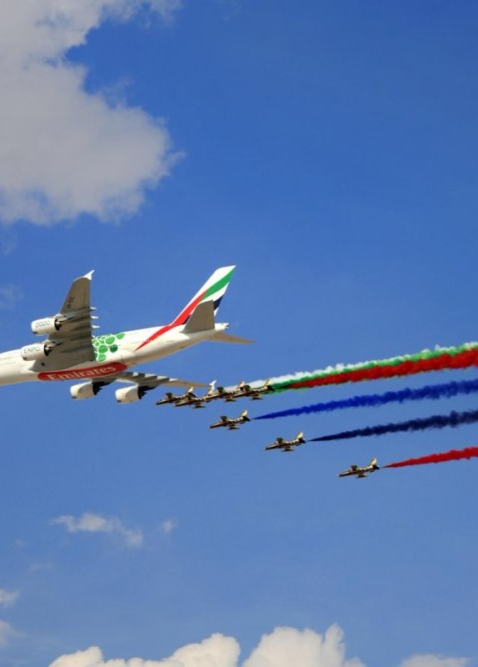 شاهدوا جناح طيران الإمارات في إكسبو دبي 2020