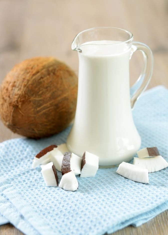 حليب جوز الهند