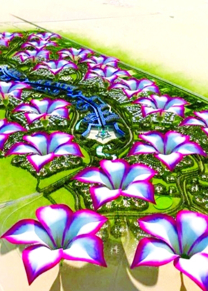 زهرة الصحراء .. مدينة متكاملة صديقة للبيئة في دبي