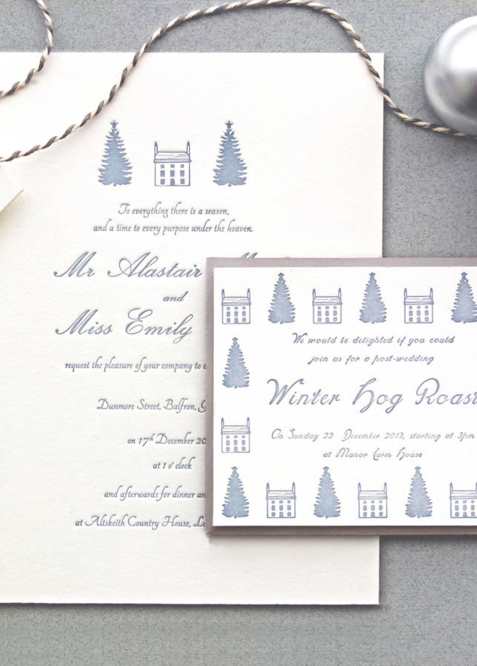 لعروس الشتاء.. بطاقات دعوة رائعة تناسب حفلك