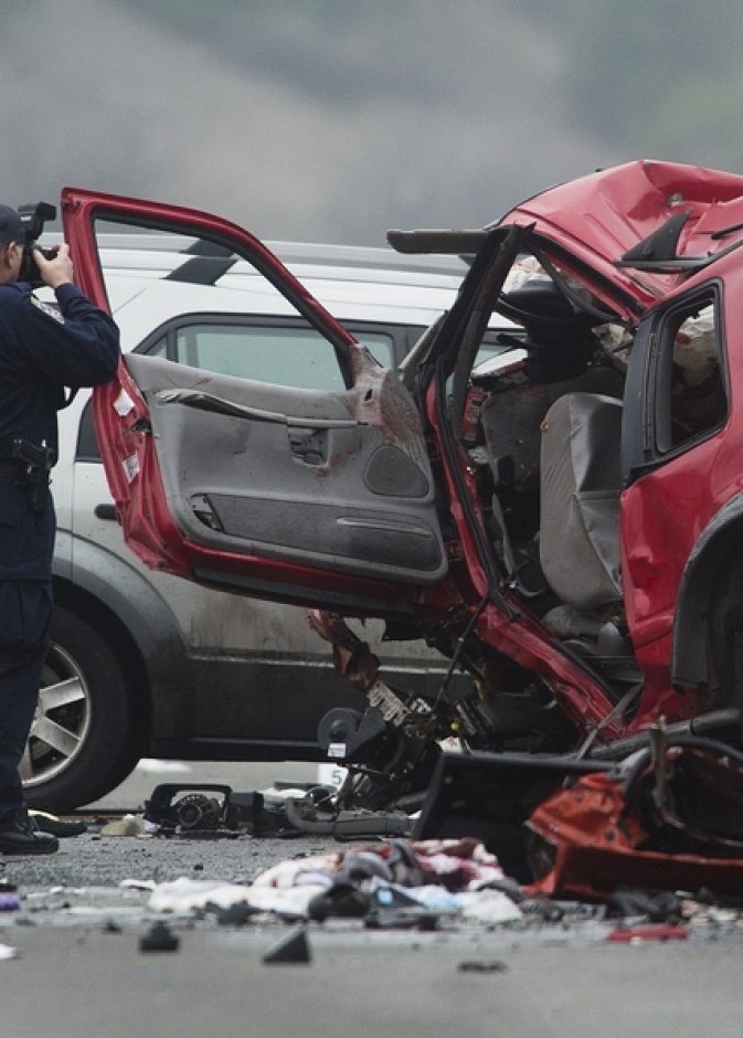 حوادث السيارات تحصد الكثير من اأرواح في العالم 