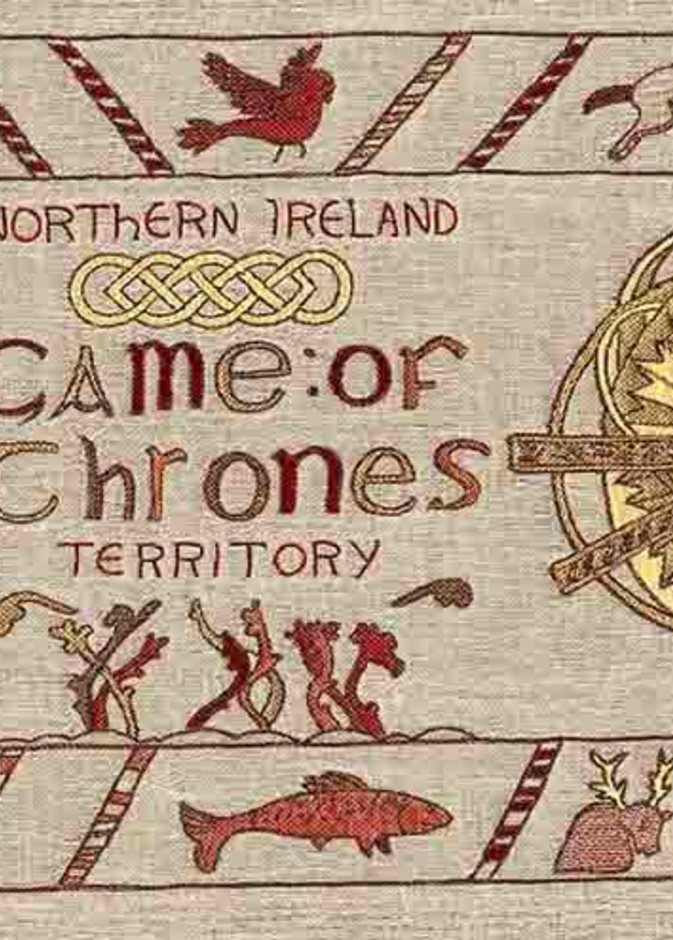 لوحة فنية عملاقة في إيرلندا الشمالية تجسد ملحمة لعبة العروش Game of Thrones !