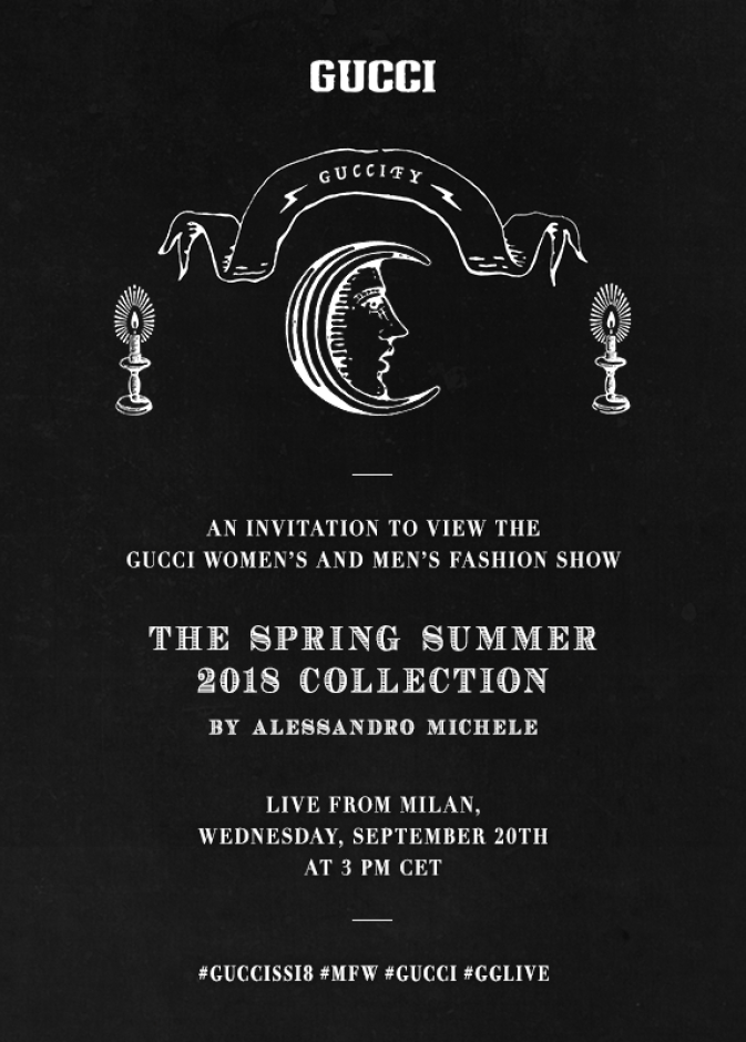 بث مباشر من ميلان لعرض أزياء Gucci لربيع صيف 2018