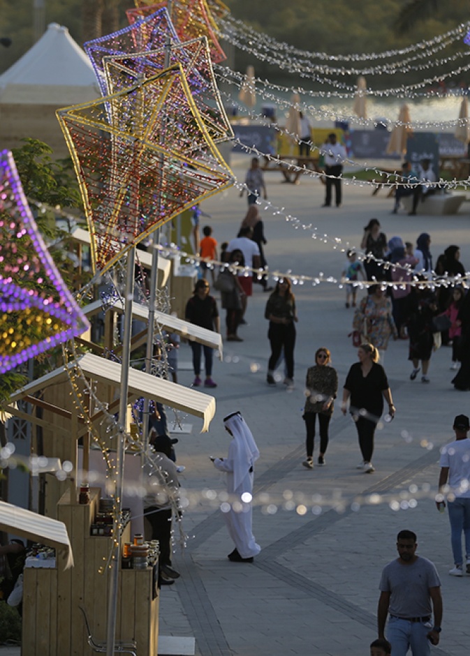 مهرجان جزيرة الريم في أبوظبي .. لحظات من الفرح لكافة أفراد العائلة