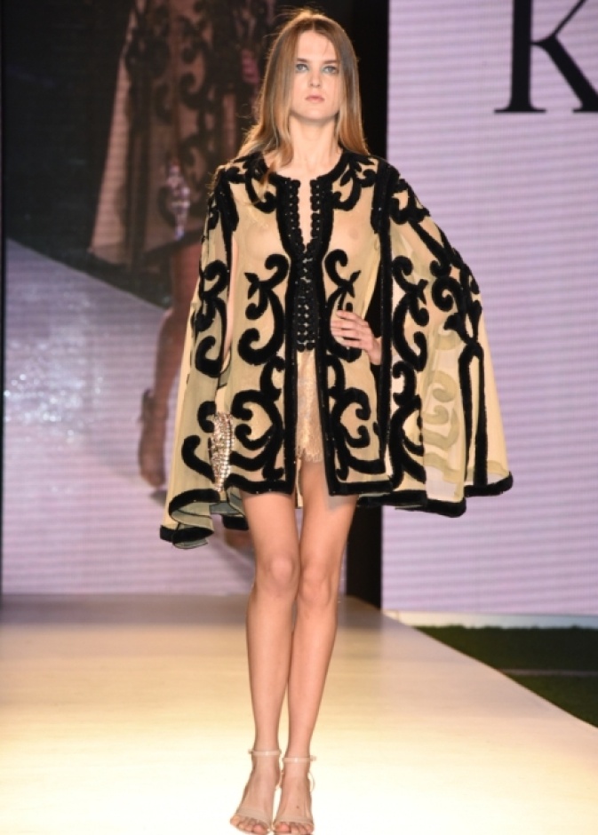 Kacem Sahl at Arab Fashion Week (