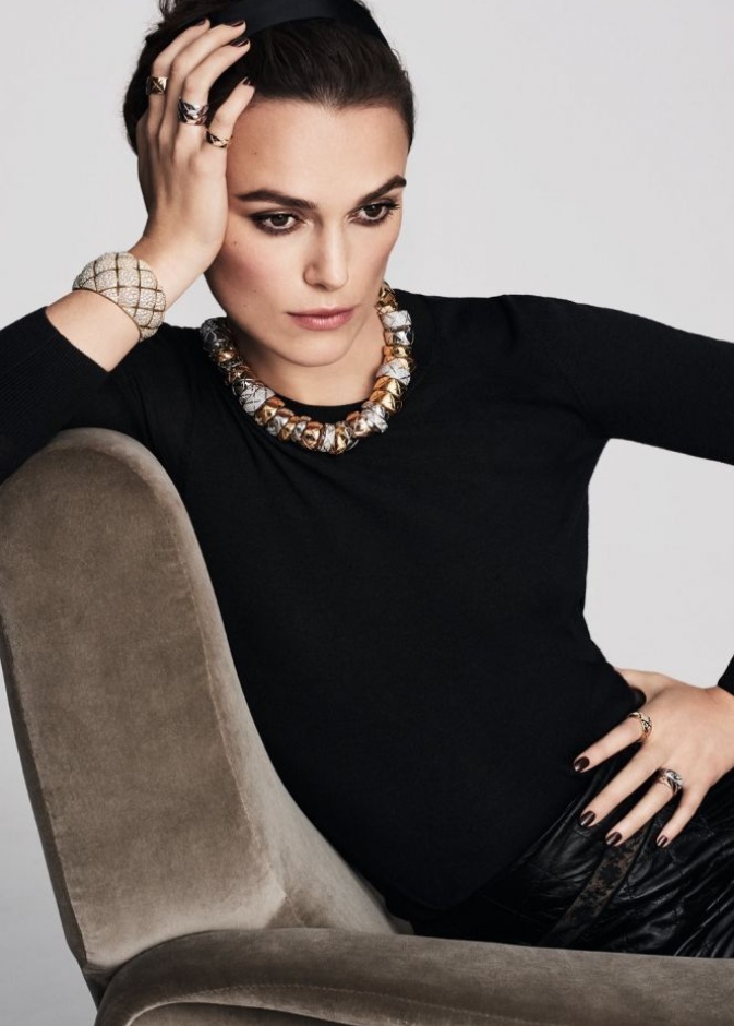 Keira Knightley كيرا نايتلي الوجه الجديد لمجوهرات شانيل الراقية