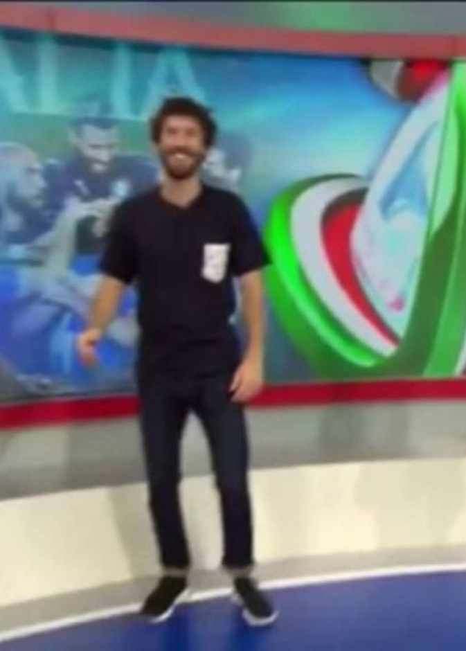 مذيعة تهزم دل بييرو