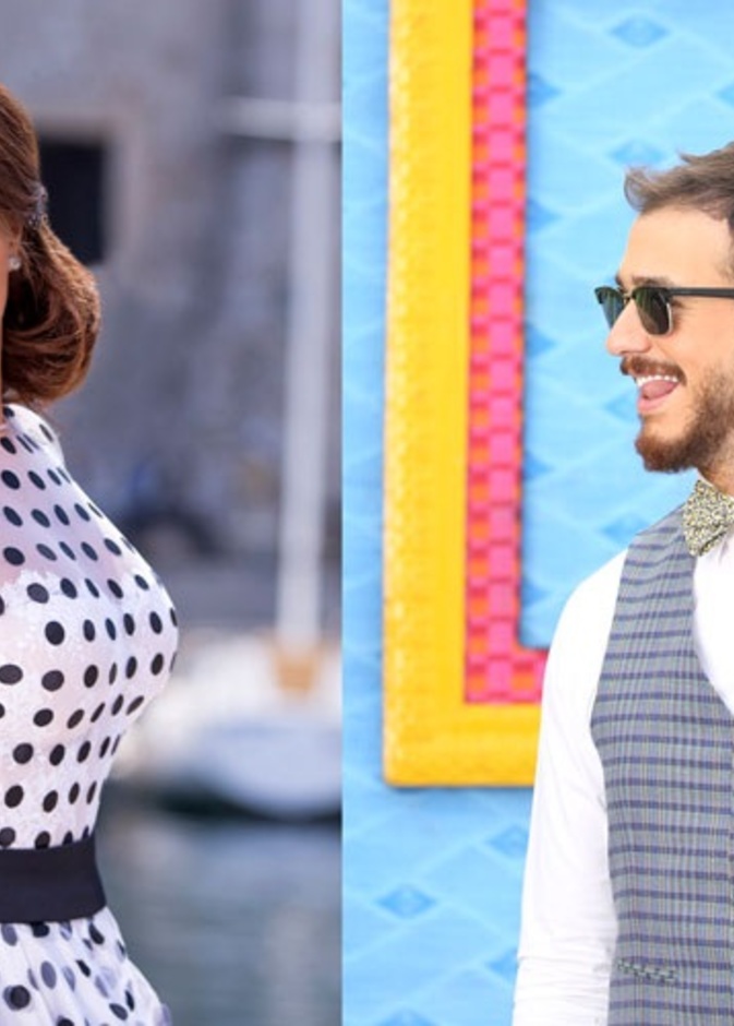 نجوى كرم وسعد المجرد في أبوظبي