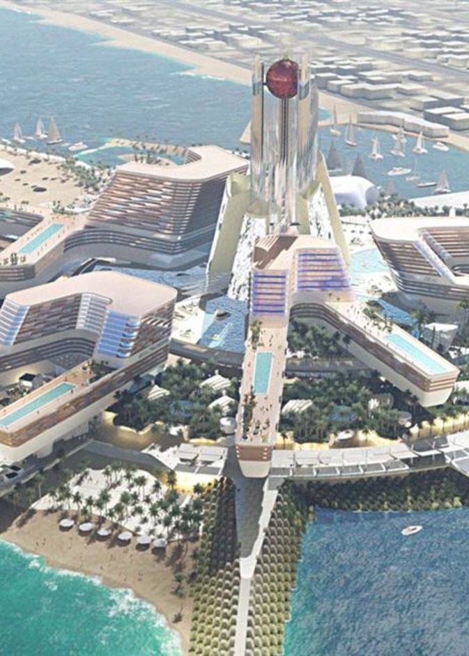 فنادق ومنتجعات بيلاجيو  وإم جي إم على شاطىء جميرا بجانب برج العرب