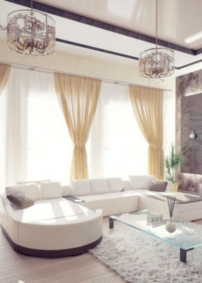 الطاولات الوسطية من المعدن والزجاج للاثاث الحديث