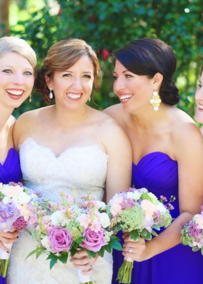 colors that can enhance the looks of the bride