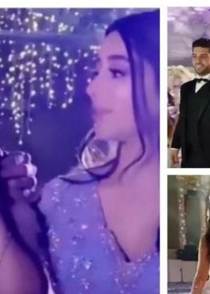 لجين عمران تزف ابنتها جيلان