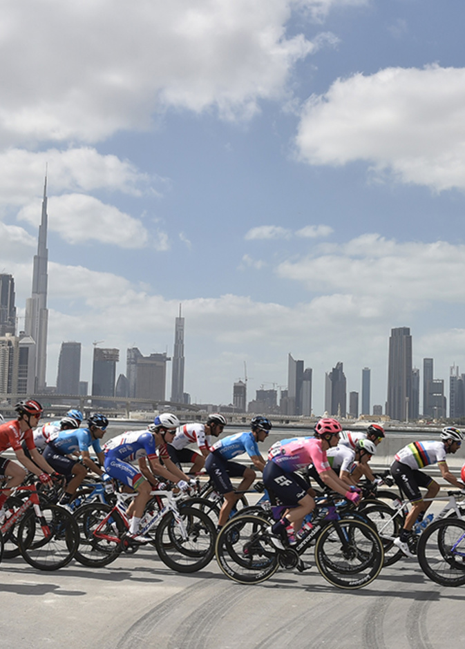 طواف الإمارات .. البداية من دبي والختام في أبوظبي