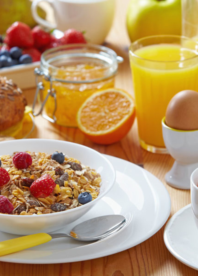 وجبة فطور صحية