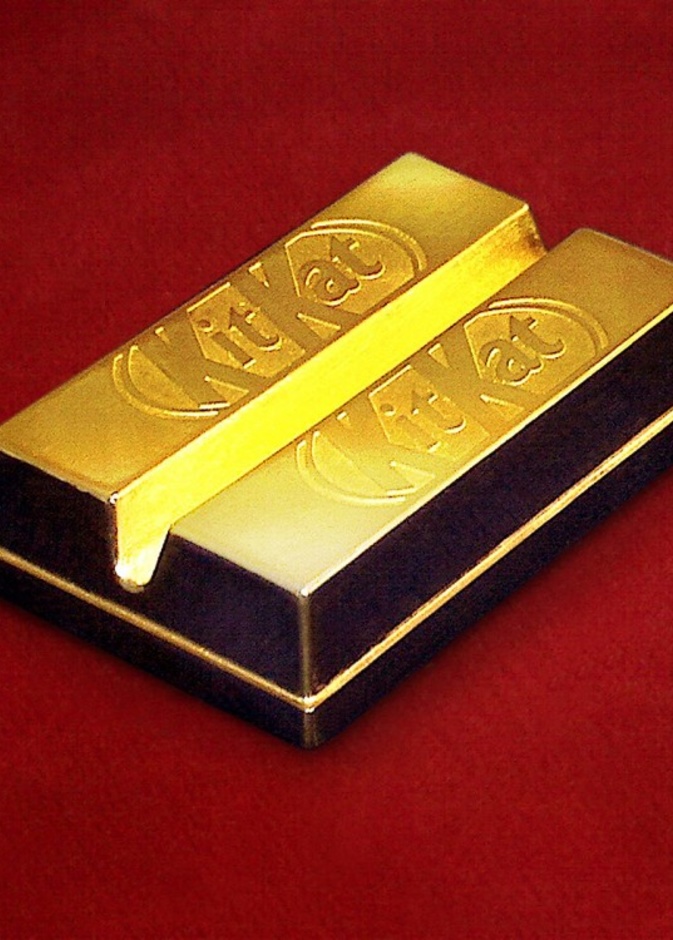 كيت كات الذهبية تباع حصريا في اليابان بـ 22 دولار