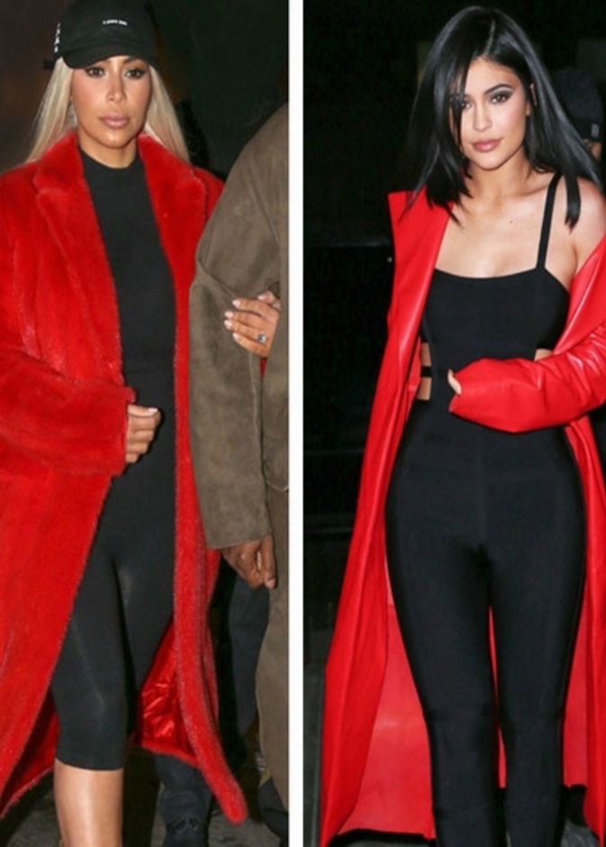 تختار كايلي نفس ألوان كيم