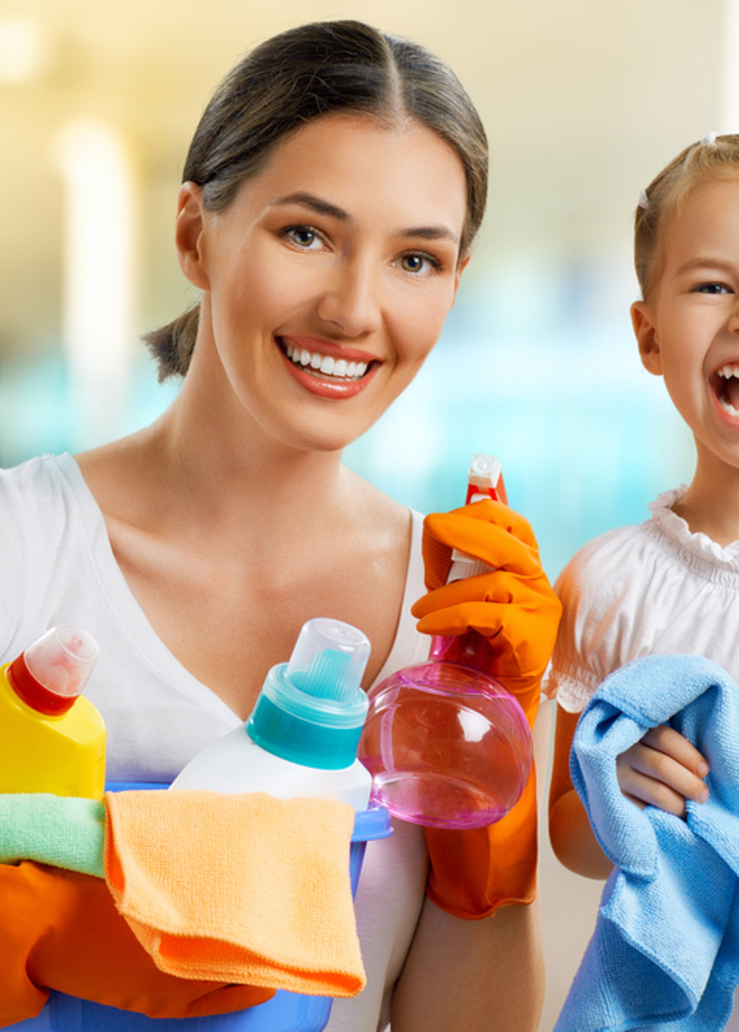 المبالغة في استخدام ادوات التنظيف يضر بالصحة