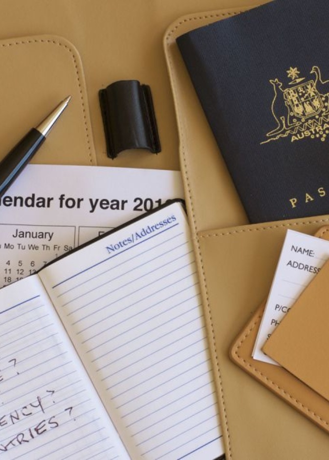 لائحة باحتياجات السفر