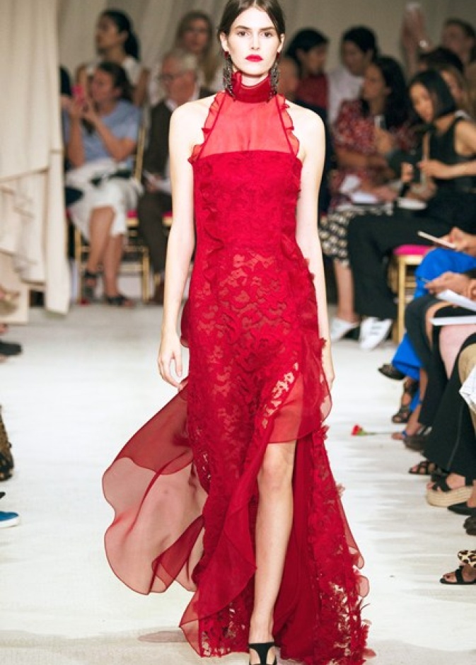 Oscar de la Renta فستان من