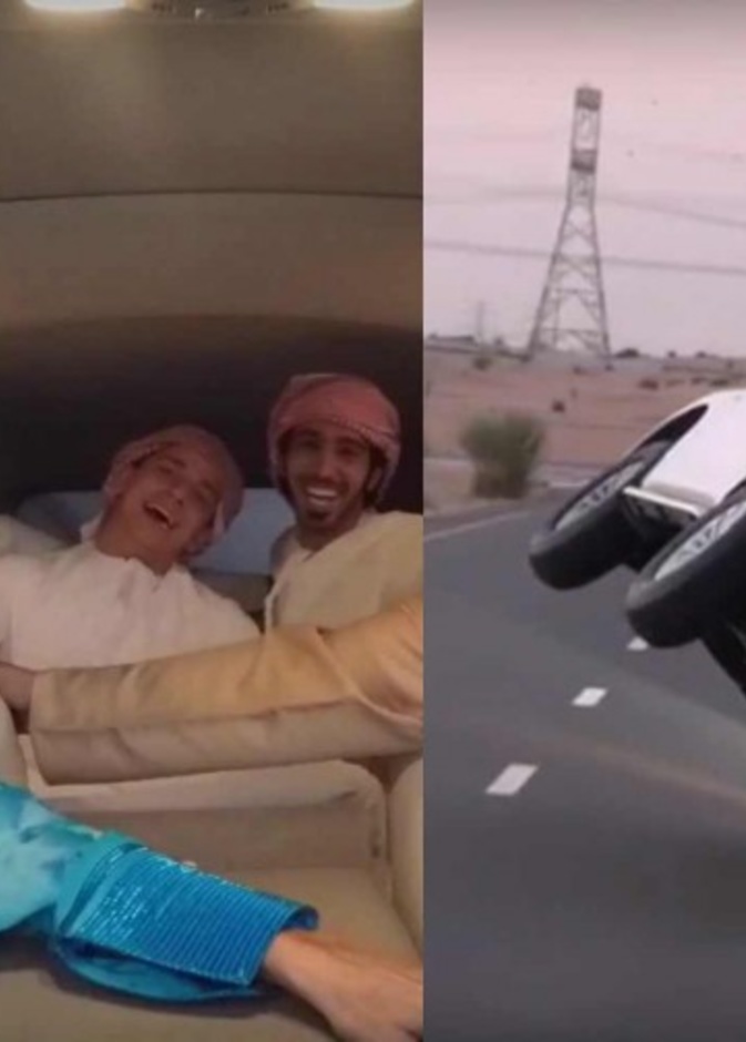  مقلب خلال استعراض ترفيع في دبي