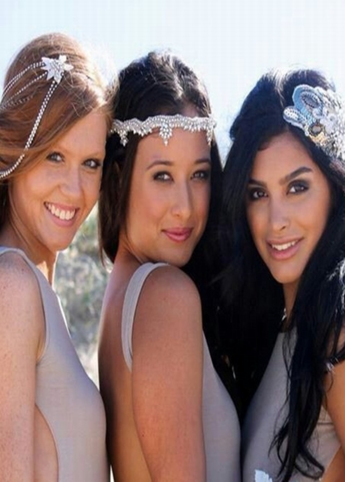 ستايل بسيط لوصيفة العروس