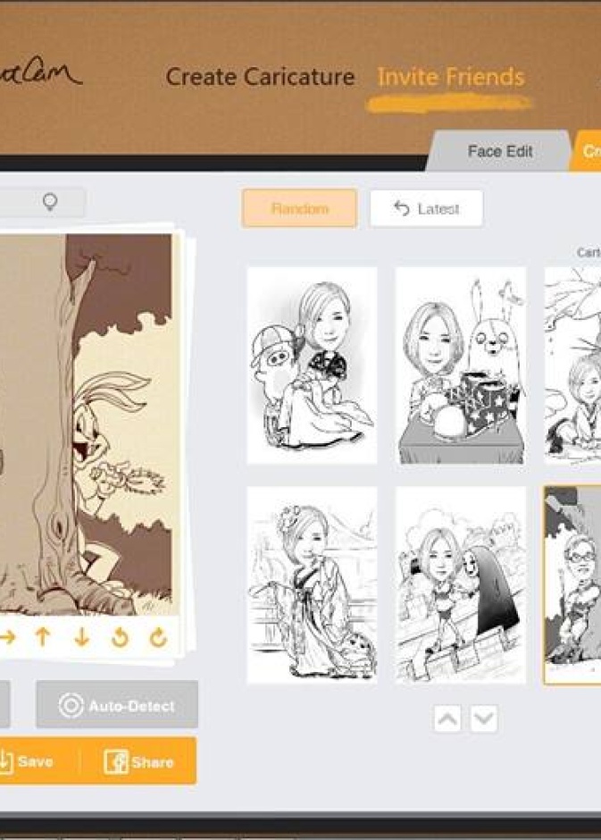 تطبيق MomentCam لصورة كرتونية مميزة