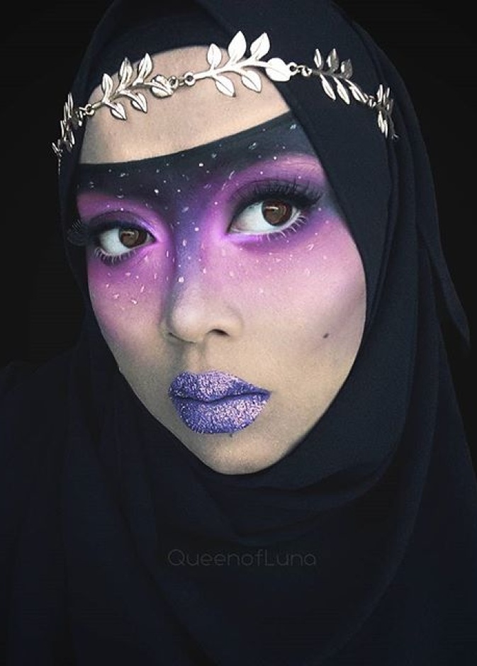 ماليزية تستخدم الحجاب لتتحول إلى اميرات ديزني 