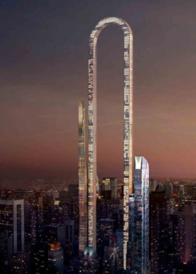 ذا بيج بيند .. ناطحة سحاب في نيويورك على شكل حرف U بالمقلوب !