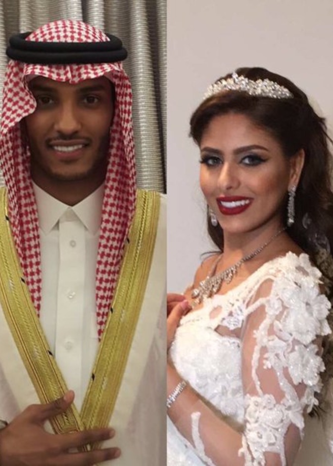 نايف هزازي و  المذيعة رقية الخياط