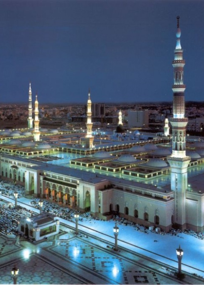 المسجد النبوي بالمدينة المنورة