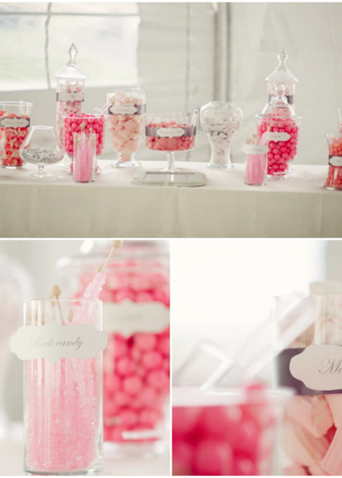 ديكور زفاف وردي