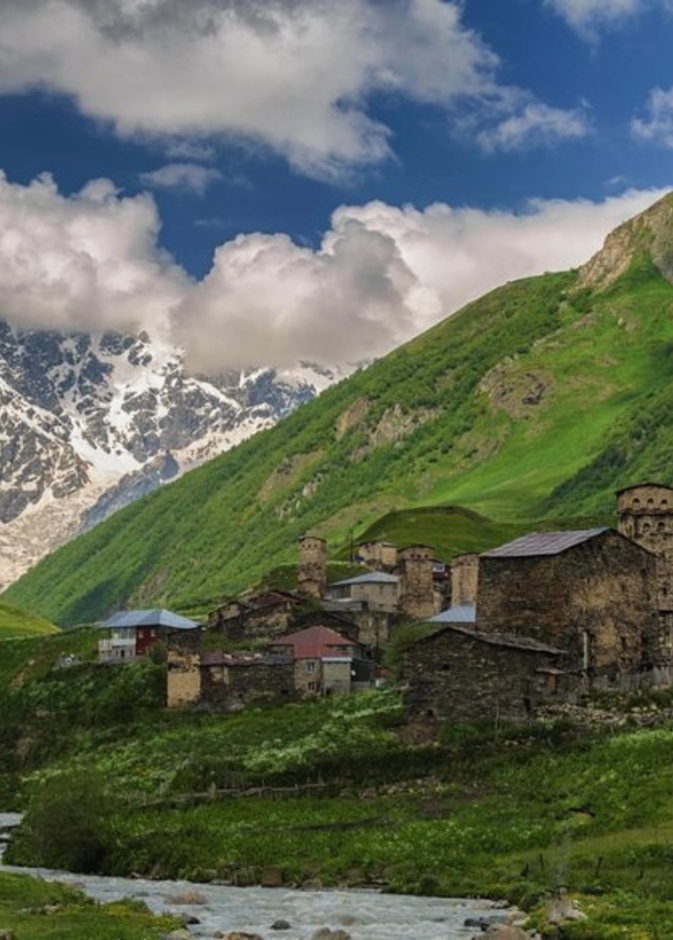 طبيعة خلابة في جورجيا