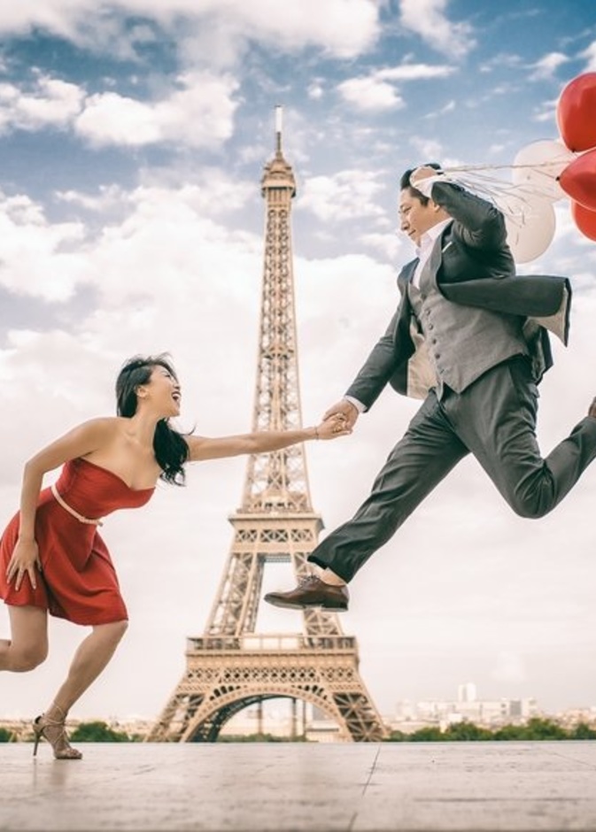 باريس عاصمة صور الثنائيات