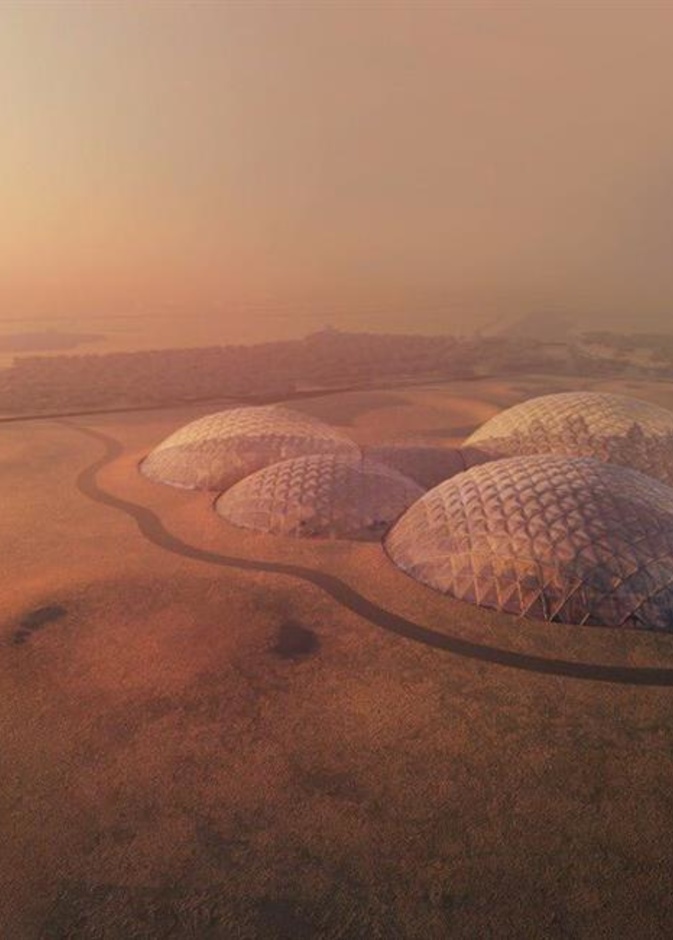 مدينة المريخ في دبي ..  أكبر مدينة فضائية يتم بناؤها على الأرض