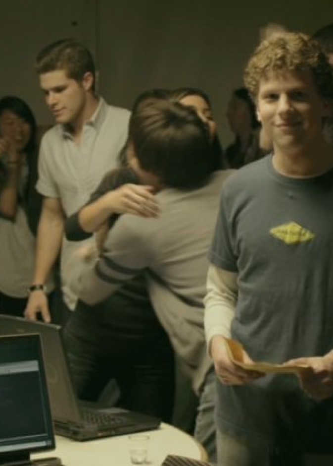 من The Social Network