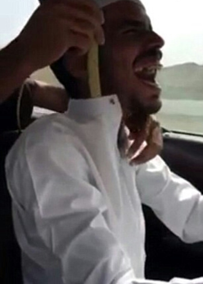 الشاب السعودي في المقطع