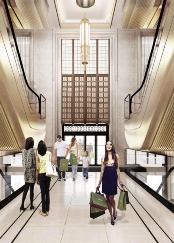 مدخل متجر هارودز اللندني يخضع لعملة تجديد بـ 20 مليون جنيه إسترليني