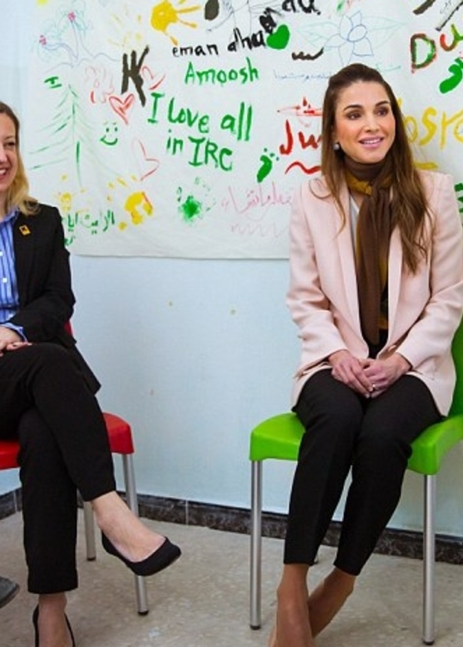 اناقة الملكة رانيا العبدالله