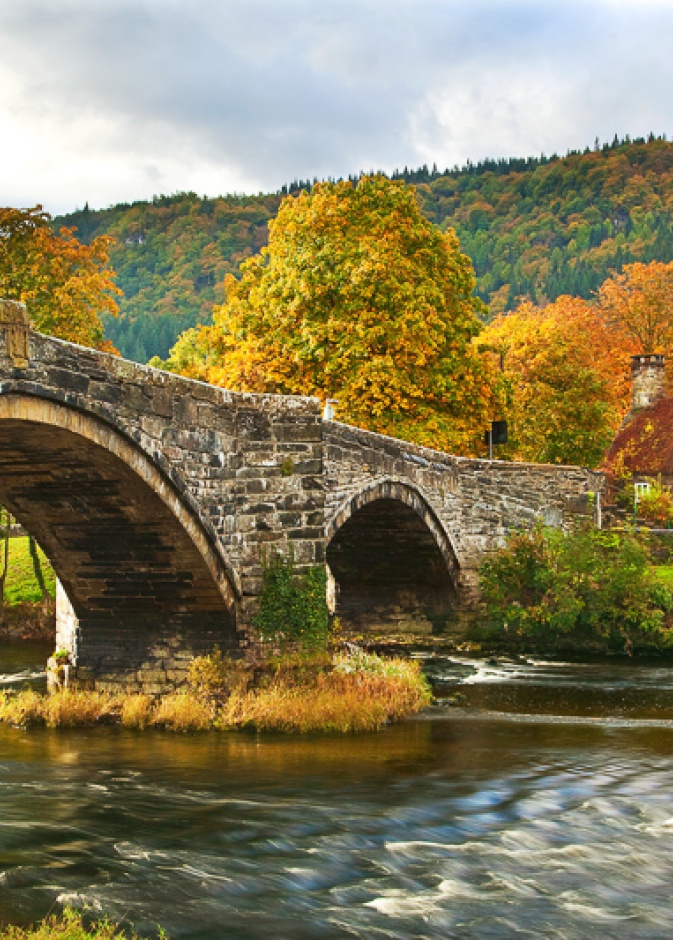 Pont Fawr - River Conwy